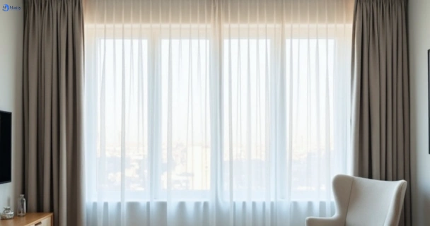 Freshly steam cleaned curtains in gilberton QLD